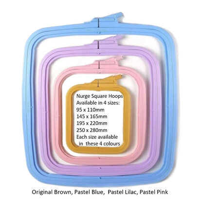 Nurge Square Plastic Hoops