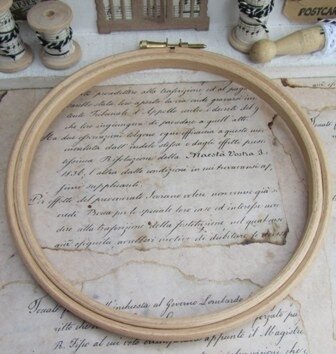 Wooden hoop