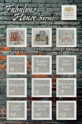 Fabulous House Series 3 - Green House -  Cottage Garden Samplings