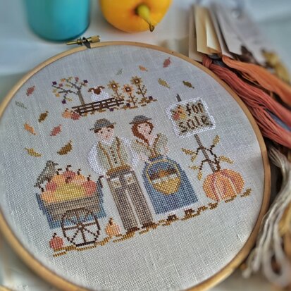 Pumpkins for sale - PDF - Stitches Through The Years