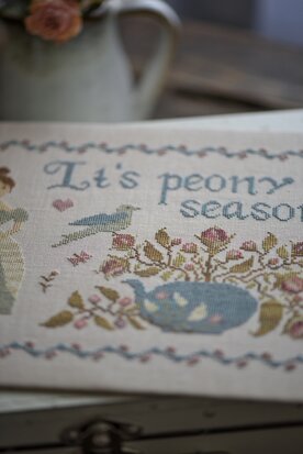 Its Peony Season - PRINT - Stitches Through The Years