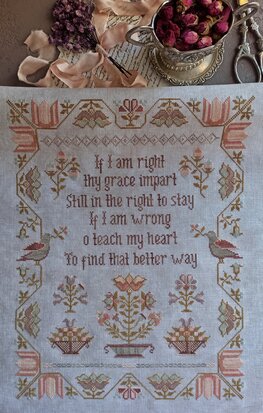 The Right Way Sampler - PRINT - Stitches Through The Years