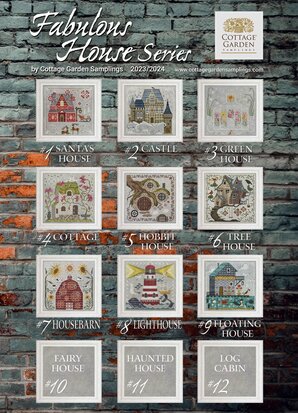 Fabulous House Series 9 - Floating House -  Cottage Garden Samplings