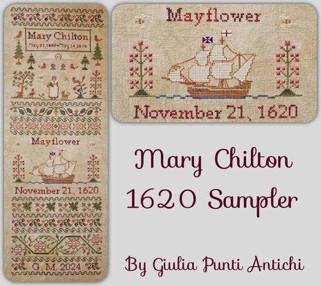 Mary Chilton 1620 Sampler