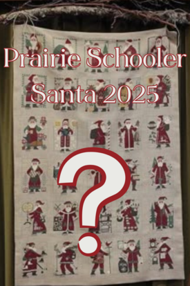 2025 Prairie Schooler Santa 