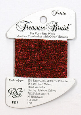 Petite Treasure Braid Ruby