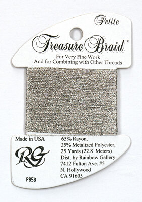 Petite Treasure Braid Antique Silver