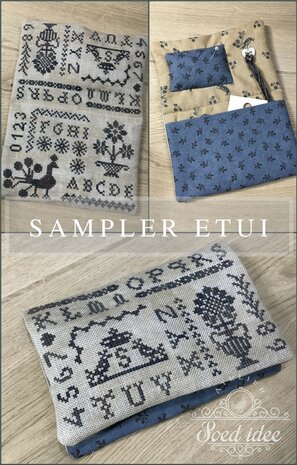  Sampler Pouch digital pattern - PDF download