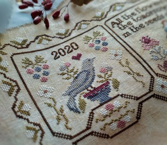 Always Flowers - PRINT - Stitches Through The Years