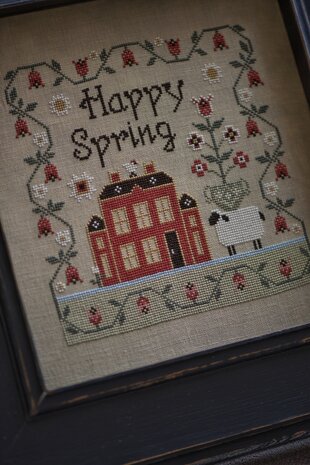 Happy Spring - PRINT - Stitches Through The Years