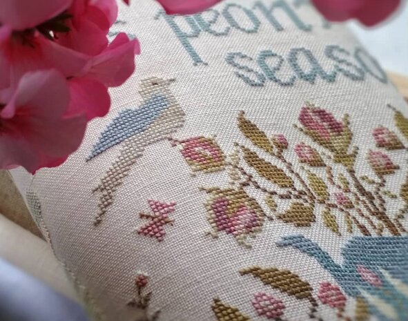 Its Peony Season - PRINT - Stitches Through The Years