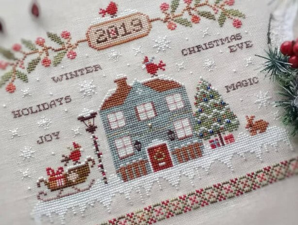 Magic of winter - PRINT - Stitches Through The Years