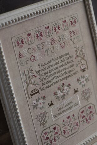 My Little Garden Sampler - PRINT - Stitches Through The Years