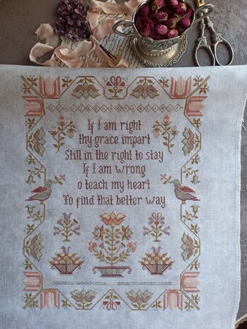 The Right Way Sampler - PRINT - Stitches Through The Years