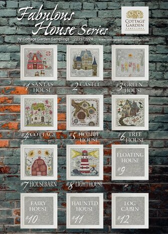 Fabulous House Series 8 - Lighthouse -  Cottage Garden Samplings