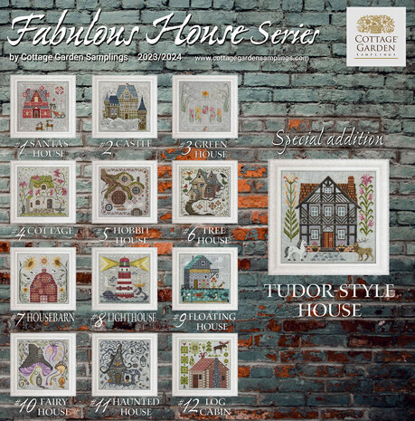 Fabulous House Series Extra Special - Tudor Style House -  Cottage Garden Samplings