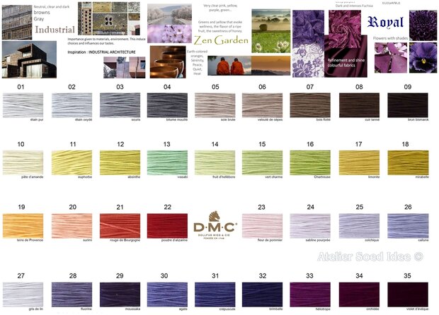 DMC  Color chart