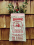 Reindeer Feed Sack- Carriage House Samplings