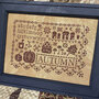 Sampler Seasons - Autumn- Blueberry Ridge Designs